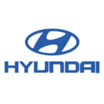 Hyundai logo in blue, representing reliable vehicle servicing and repairs at Medway Vehicle Services.