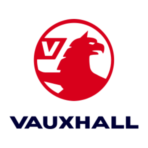 Vauxhall logo featuring a stylised griffin in red and the brand name "VAUXHALL" in blue, representing vehicle servicing and repairs for Vauxhall models at Medway Vehicle Services.