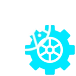 Clutch disc and gear icon representing professional clutch services for vehicle maintenance and repairs at Medway Vehicle Services.